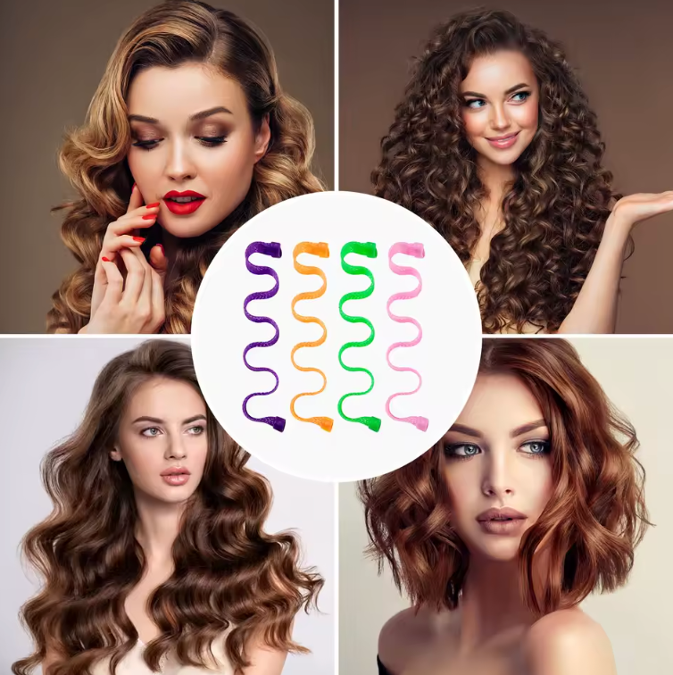 6+6 FREE | CurlVibe™ — Dream Curls Without Heat That Make Your Hair Look Vibrant and Healthy