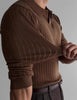 Valentine's Sale | RegalFit Polo Sweater - Elegance, comfort, and style, all in one!