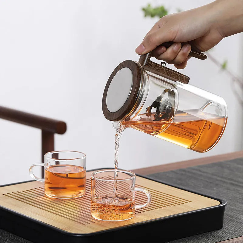 BrewEase Teapot™ — Master the Art of Perfectly Strengthened Loose Tea Every Time