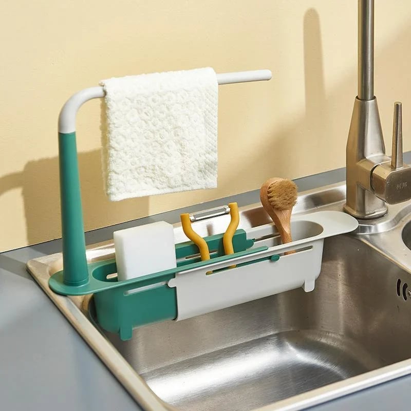 DynamoRack — Dominate Your Sink Space with Instant Dryness and Clutter-Free Harmony
