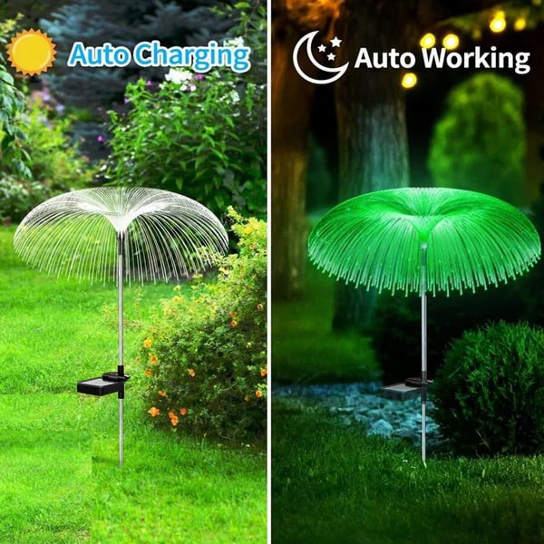 Unique Solar Jellyfish Lights™ — Ignite Romantic Nights with Mesmerizing, Ever-Changing Garden Magic