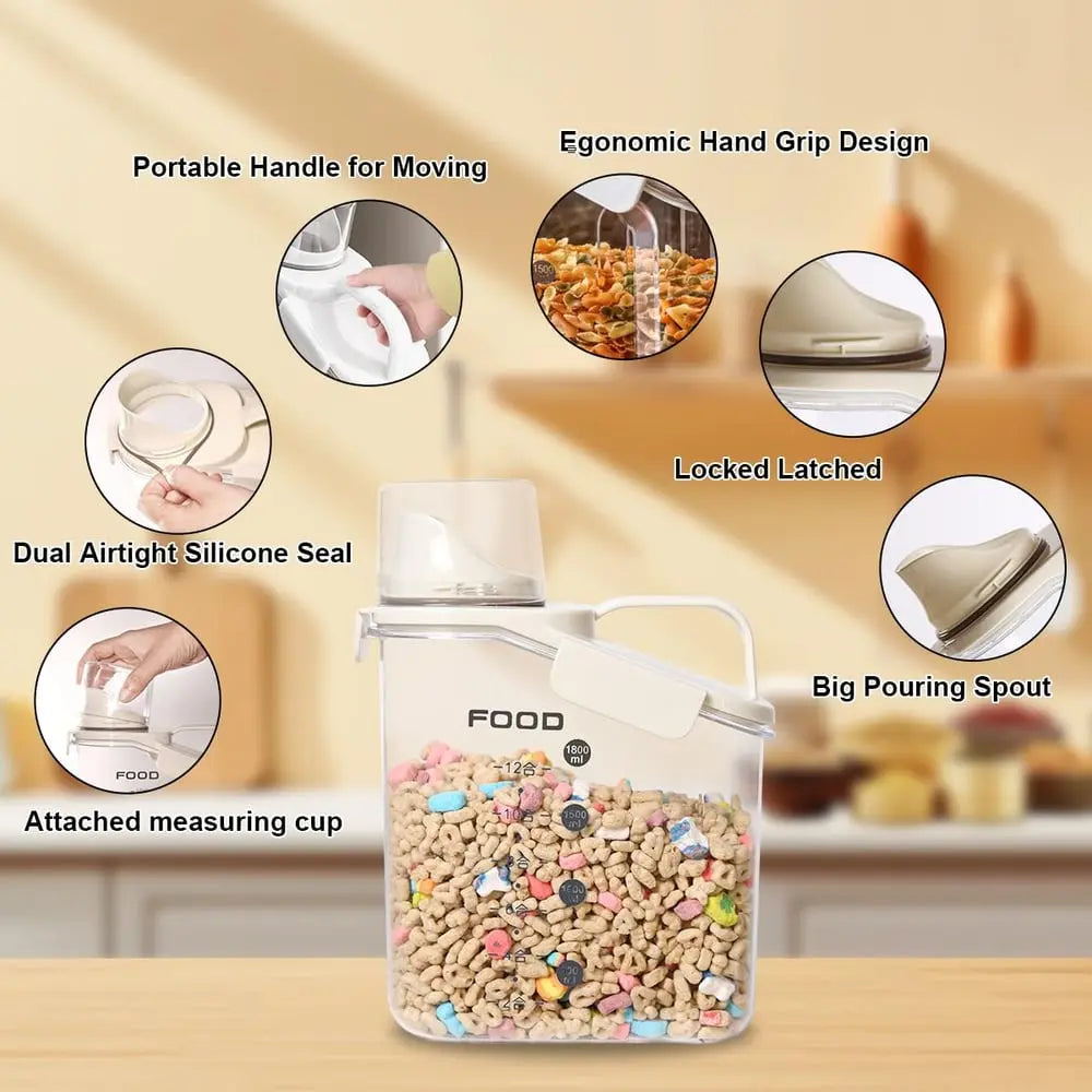 Zorenza Airtight Storage Containers™ — Keep Every Ingredient Fresh, Dry, and Ready to Shine