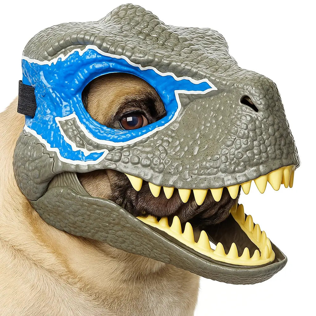 Movable Jaw Dino Mask™ — Let Your Child Roar to Life and Rule Their Prehistoric Kingdom
