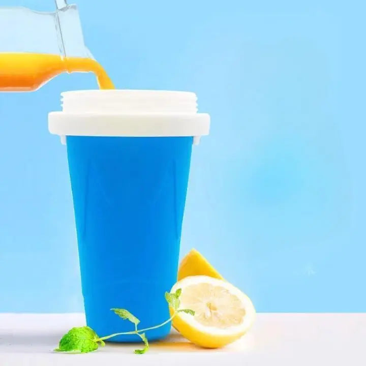 ChillSqueeze™ — Turn your favorite drinks into icy moments of happiness in seconds, effortlessly!