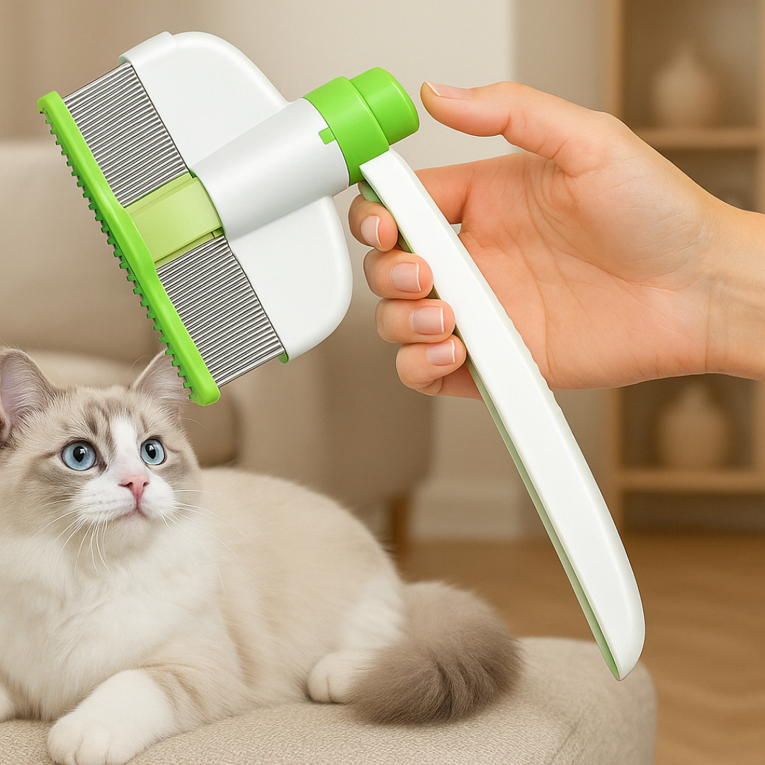 50% OFF | ClawEase™ — Gentle Grooming That Ends Fur Frustration Instantly