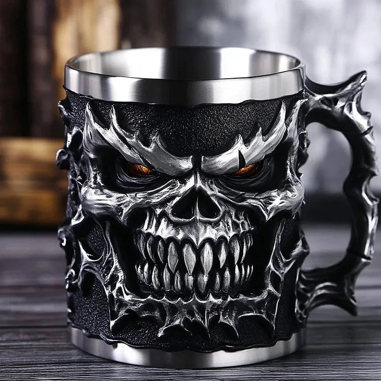 Skull Mug™ — Ignite Your Dark Side with Every Sip