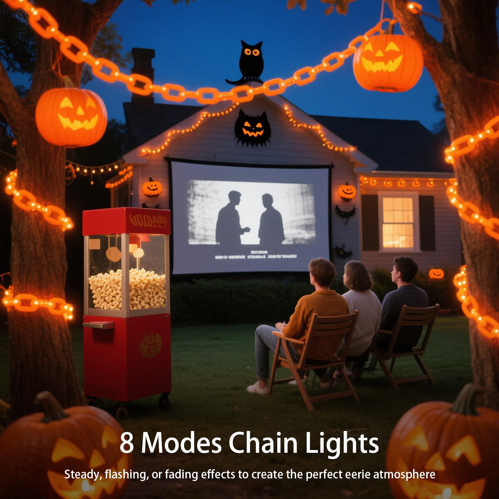 Orange Pumpkin Lights™ — Ignite Cozy, Spooky Vibes That Bring Halloween to Life