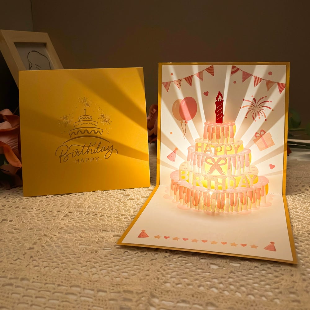 3D LED Birthday Card™ — Transform Any Celebration with Light, Music, and Heartfelt Wow Factor