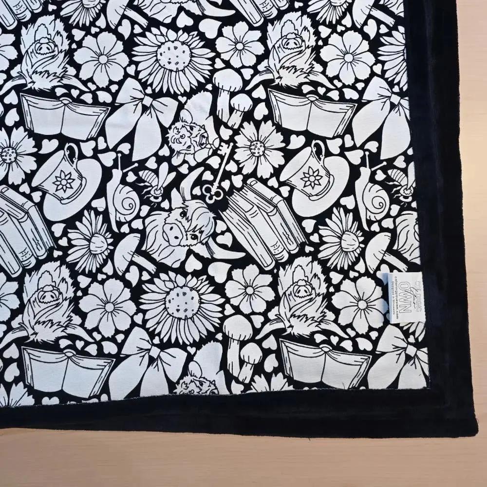 DIY Coloring Blanket™ — Create Your Own Cozy Masterpiece for Endless Relaxation and Joy
