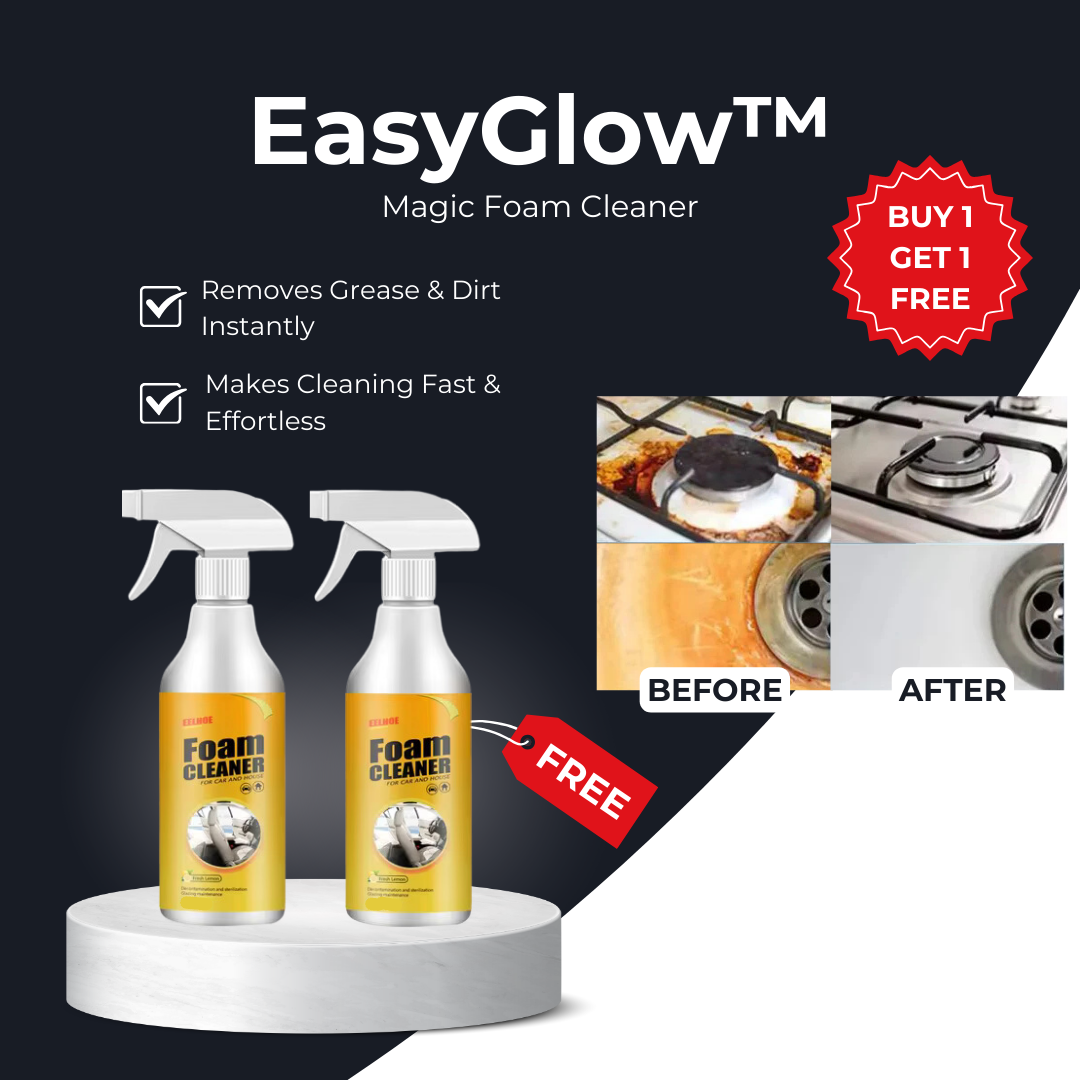 EasyGlow™ — Melt Away Mess and Reveal Instant, Toxic-Free Brilliance