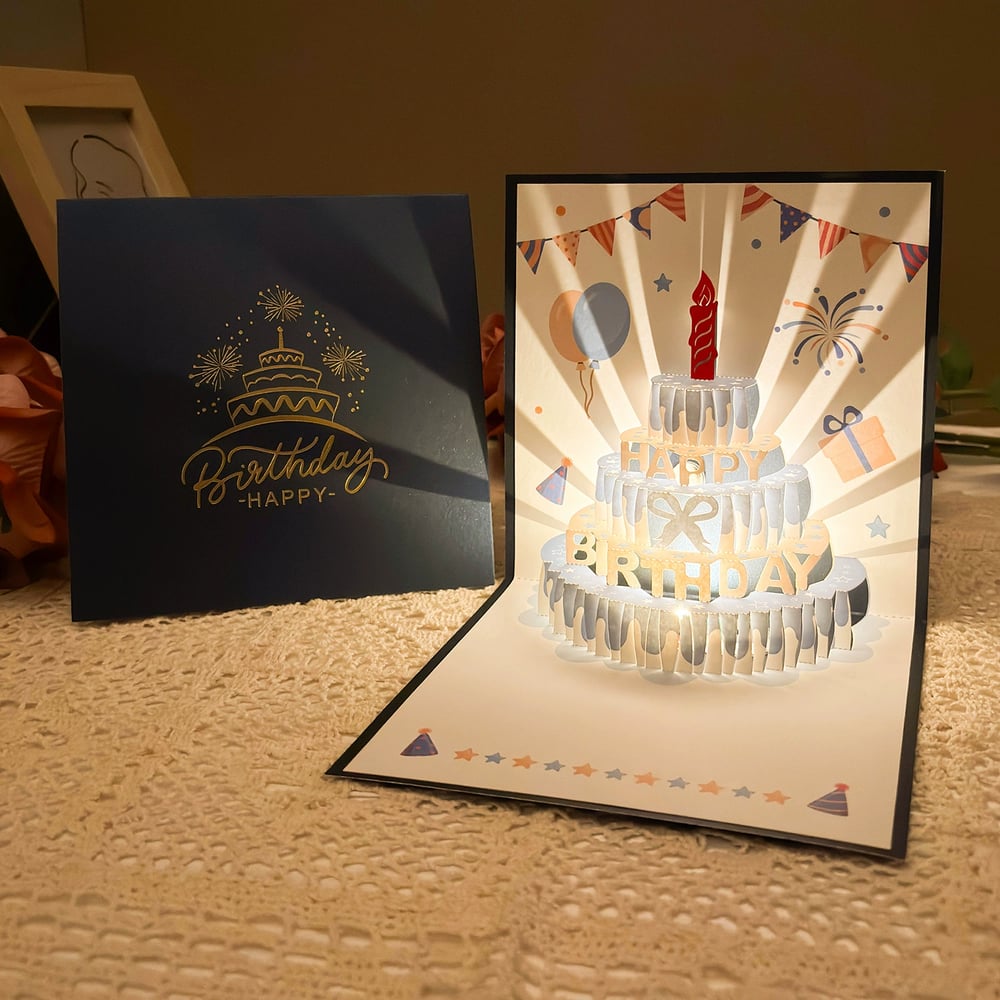 3D LED Birthday Card™ — Transform Any Celebration with Light, Music, and Heartfelt Wow Factor