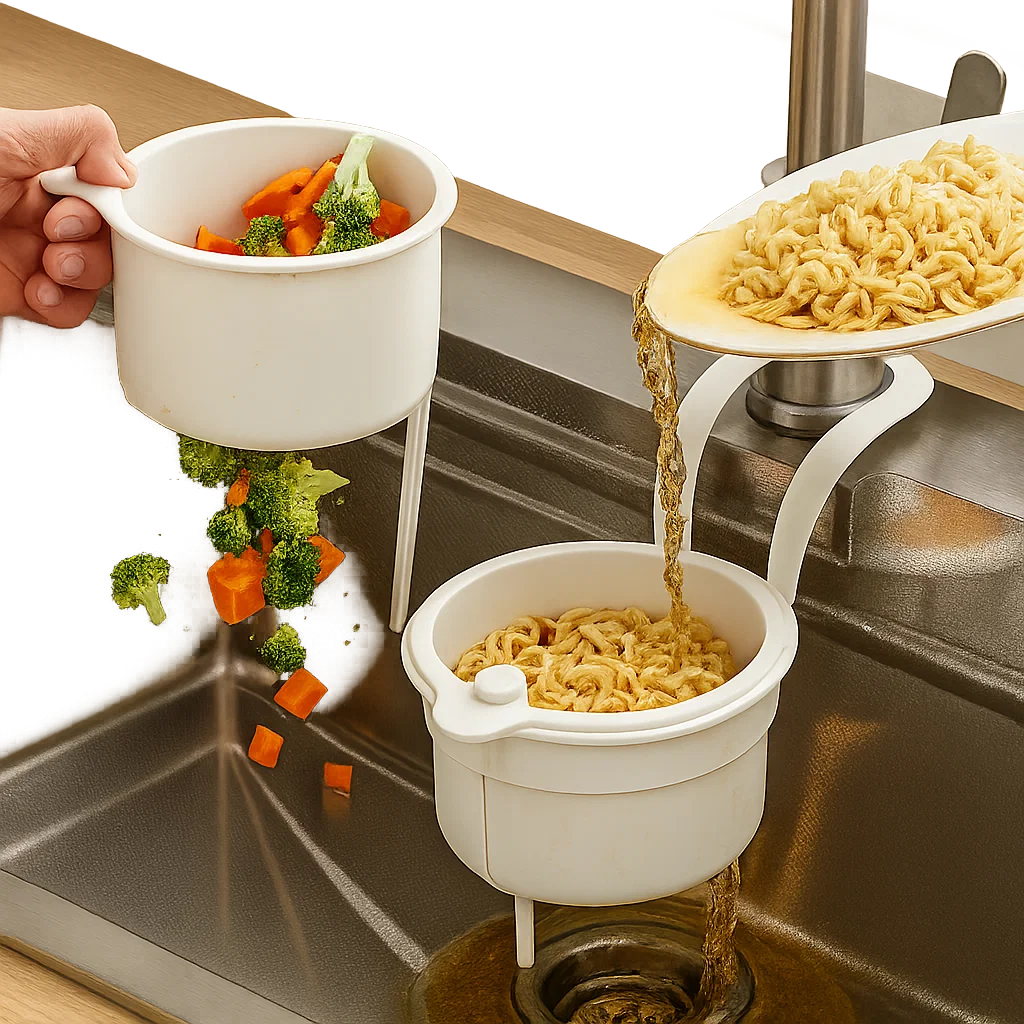 FlowClear™ — No more clogged drains and chaos – get easy cleanliness back!