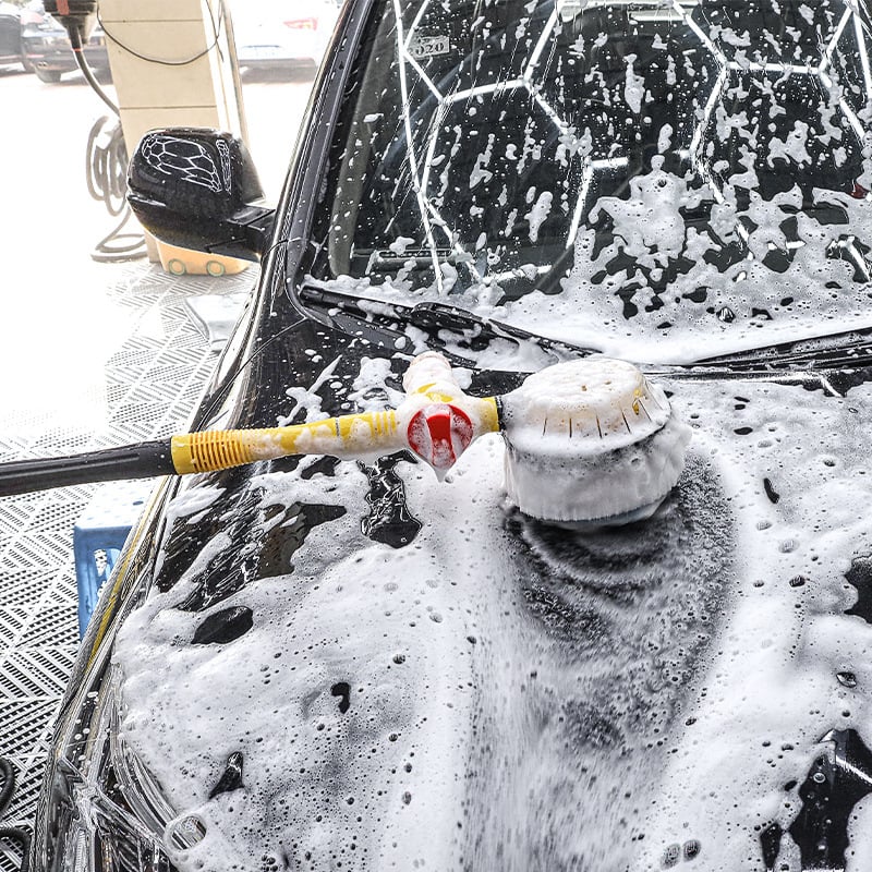 TurboClean™ — Say goodbye to scrubbing and enjoy effortless shine in seconds!