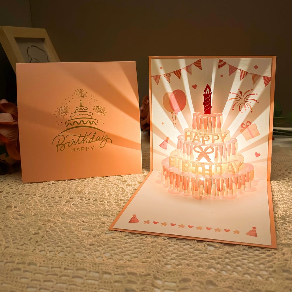 3D LED Birthday Card™ — Transform Any Celebration with Light, Music, and Heartfelt Wow Factor