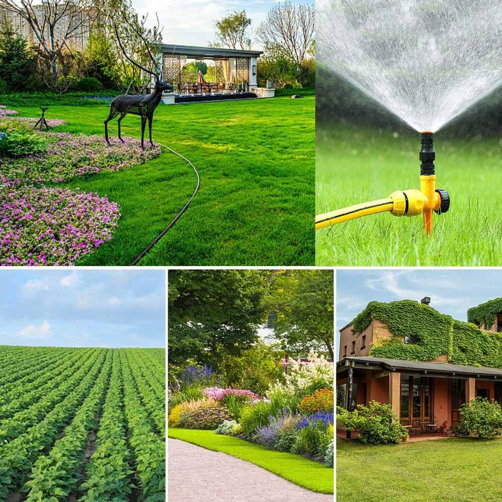 HydroSpin™ 360° Irrigation System — Perfect Water Supply for Your Lush Green Dream Garden Without Any Effort | 1+1 Free