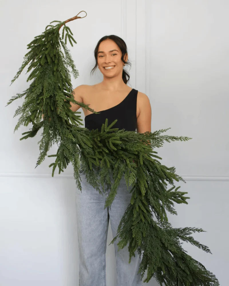 Norfolk Pine Garland™ — Transform Your Space into a Cozy, Festive Wonderland