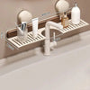 Walnut Aluminum Faucet Holder Without Drilling — Command Your Space with Instant, No-Damage Style and Clean Confidence