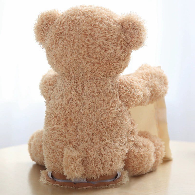 Peek-a-Boo Bear™ — Your Child’s Magical, Talking Cuddle Buddy for Endless Joy