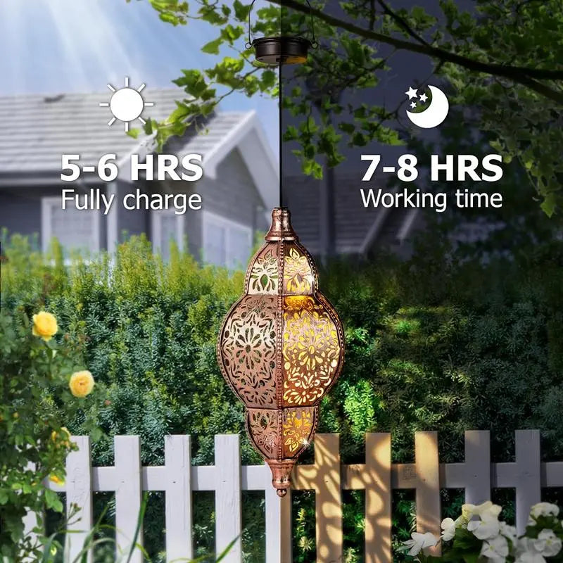 Moroccan Solar Lanterns™ — Effortless Warm Glow That Transforms Your Outdoors Every Night