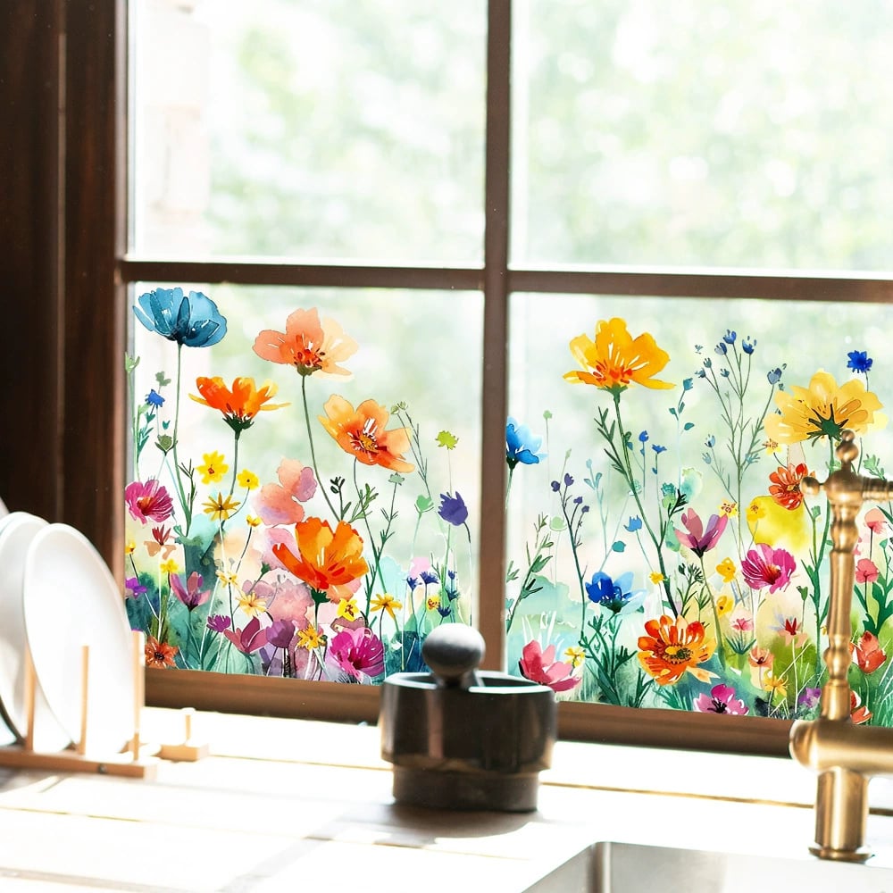 1+1 FREE | Floraze Window Art Decals - Let Your Windows Smile!