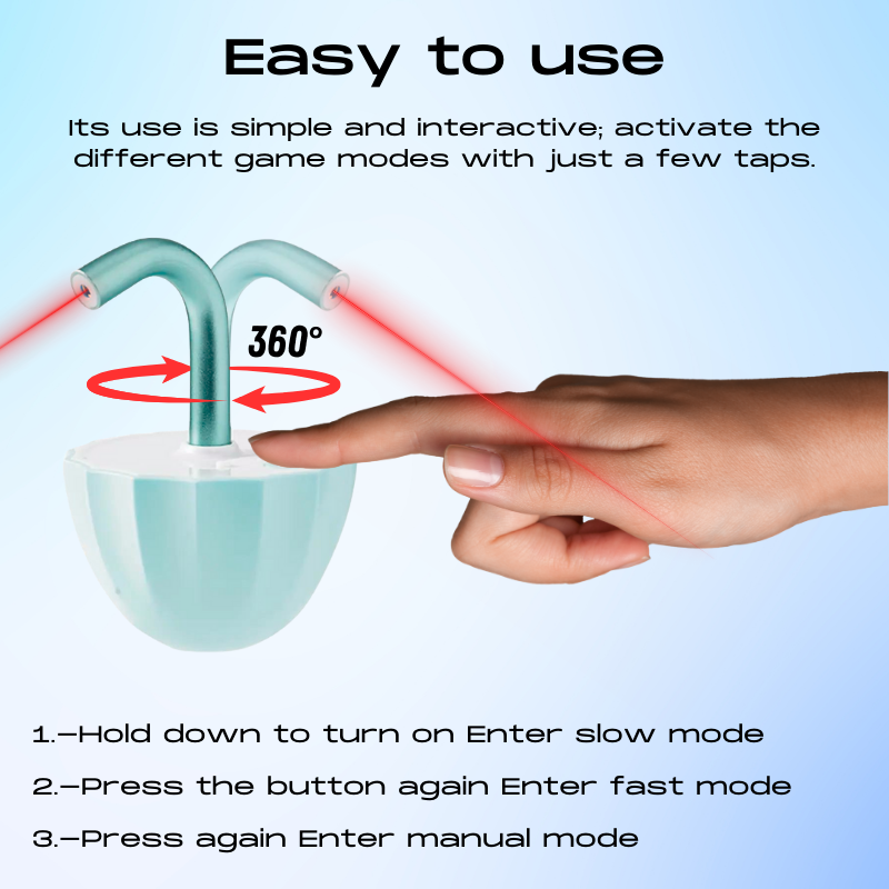 Automatic Laser Toy™ — Keep Your Cat Joyfully Active and Sharp All Day