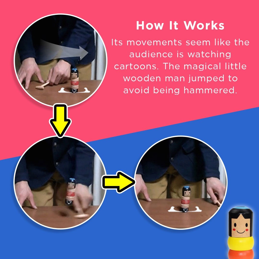 Wooden Man Toy™ — Captivate Your Child with Endless Magical Fun and Creativity