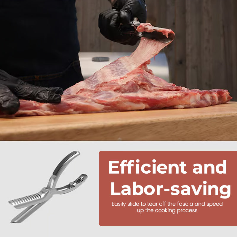 Stainless Steel Rib Membrane Remover™ — Master Perfect Ribs with Effortless, Pain-Free Prep