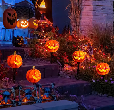 Solar Pumpkin Lights™ — Transform Your Garden into a Magical Halloween Haven