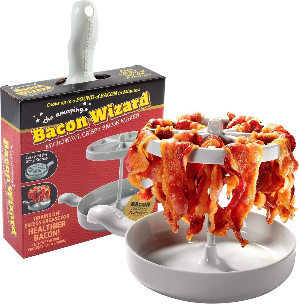 Bacon Wizard™ – Perfectly Crispy Bacon in Minutes