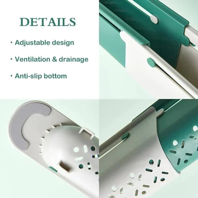 DynamoRack — Dominate Your Sink Space with Instant Dryness and Clutter-Free Harmony
