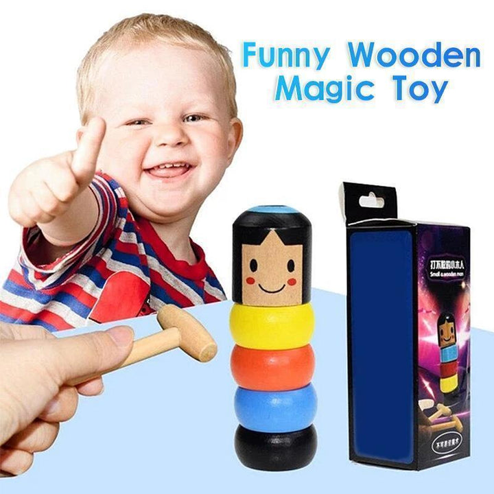 Wooden Man Toy™ — Captivate Your Child with Endless Magical Fun and Creativity