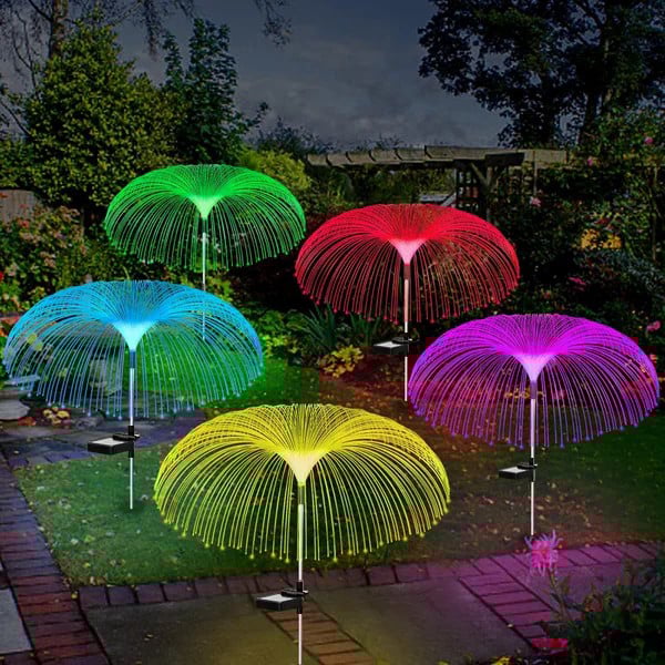 Unique Solar Jellyfish Lights™ — Ignite Romantic Nights with Mesmerizing, Ever-Changing Garden Magic