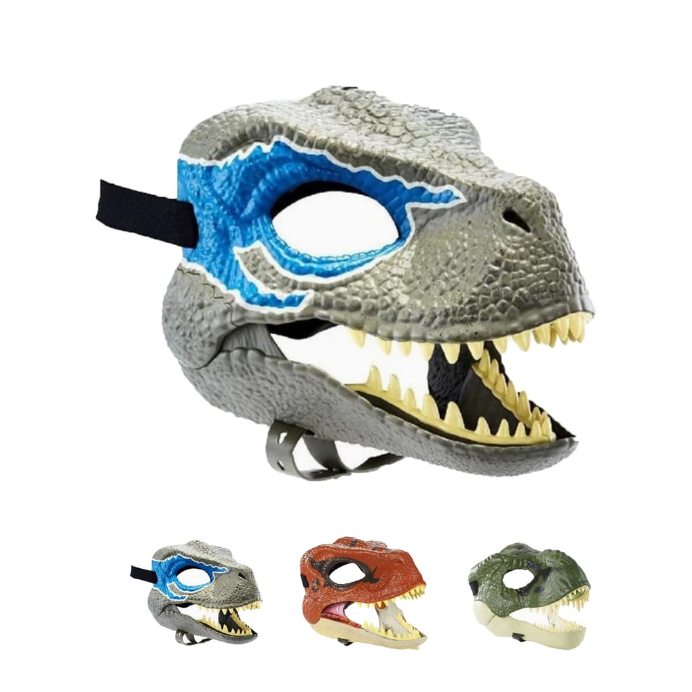 Movable Jaw Dino Mask™ — Let Your Child Roar to Life and Rule Their Prehistoric Kingdom